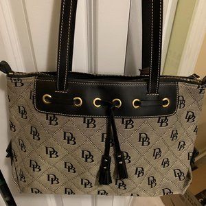 Last Chance!  Dooney and Bourke Handbag Medium Top Zip with Tassel